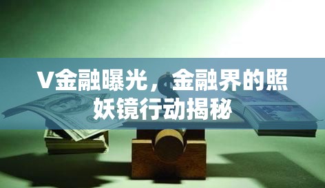 V金融曝光，金融界的照妖鏡行動揭秘