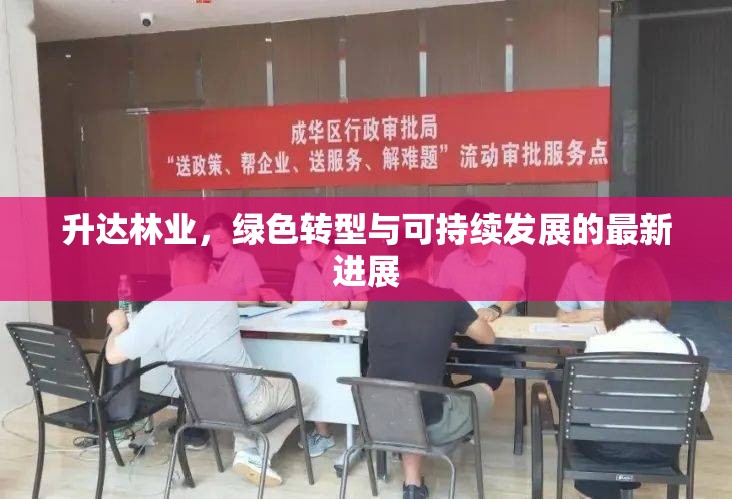 升達(dá)林業(yè)，綠色轉(zhuǎn)型與可持續(xù)發(fā)展的最新進(jìn)展