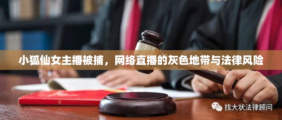 小狐仙女主播被捕，網(wǎng)絡(luò)直播的灰色地帶與法律風(fēng)險