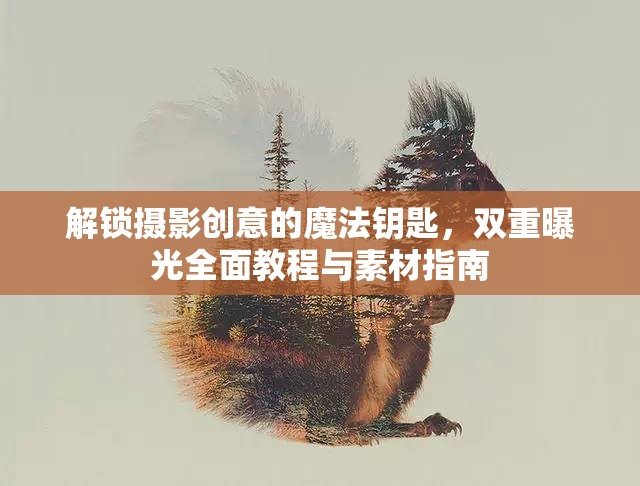 解鎖攝影創(chuàng)意的魔法鑰匙，雙重曝光全面教程與素材指南