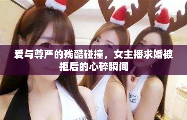 愛與尊嚴(yán)的殘酷碰撞，女主播求婚被拒后的心碎瞬間