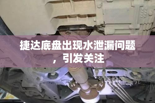捷達底盤出現(xiàn)水泄漏問題，引發(fā)關注