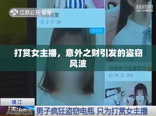 打賞女主播，意外之財(cái)引發(fā)的盜竊風(fēng)波
