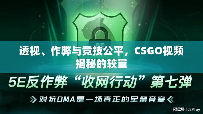 透視、作弊與競技公平，CSGO視頻揭秘的較量