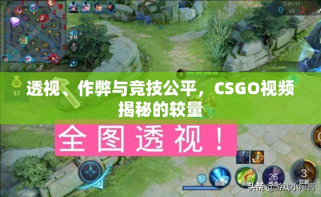 透視、作弊與競技公平，CSGO視頻揭秘的較量
