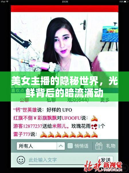 美女主播的隱秘世界，光鮮背后的暗流涌動(dòng)