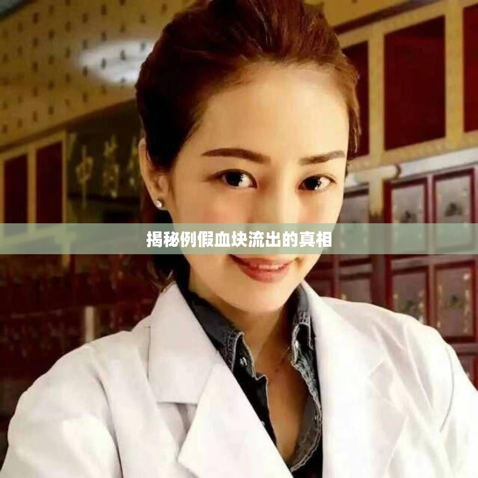 揭秘例假血塊流出的真相