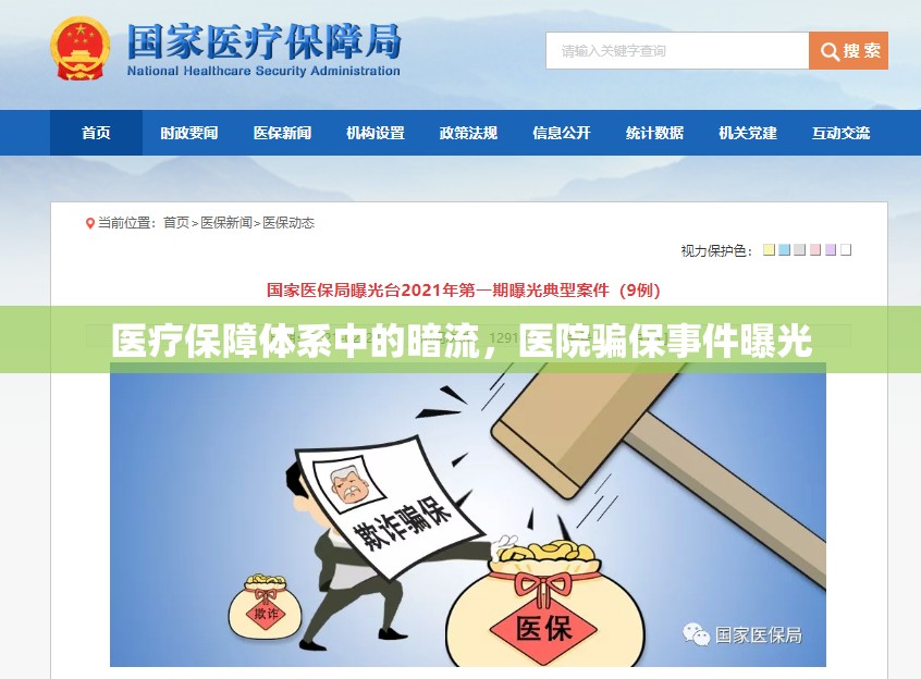 醫(yī)療保障體系中的暗流，醫(yī)院騙保事件曝光