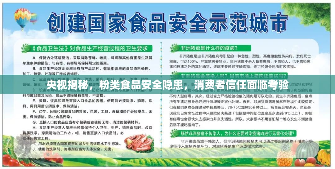央視揭秘，粉類食品安全隱患，消費(fèi)者信任面臨考驗(yàn)