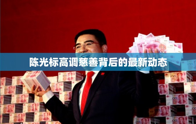 陳光標高調(diào)慈善背后的最新動態(tài)