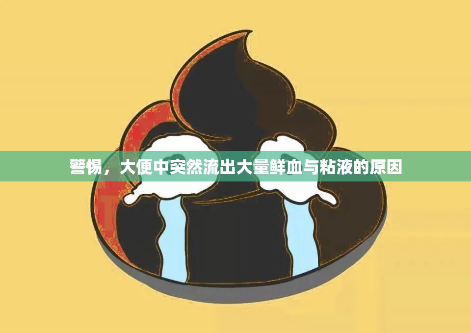 警惕，大便中突然流出大量鮮血與粘液的原因