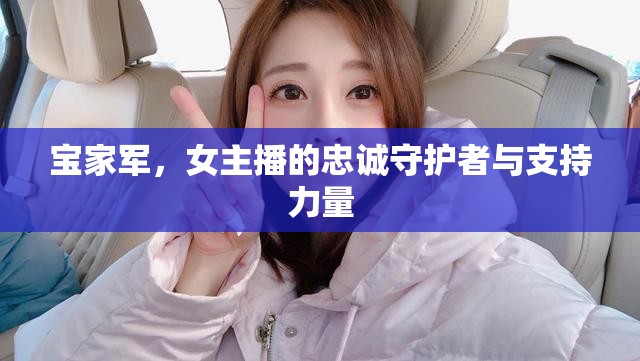 寶家軍，女主播的忠誠守護者與支持力量