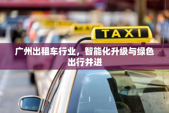 廣州出租車行業(yè)，智能化升級與綠色出行并進