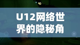 U12網(wǎng)絡(luò)世界的隱秘角落與守護之光，青少年網(wǎng)絡(luò)安全的雙面探索