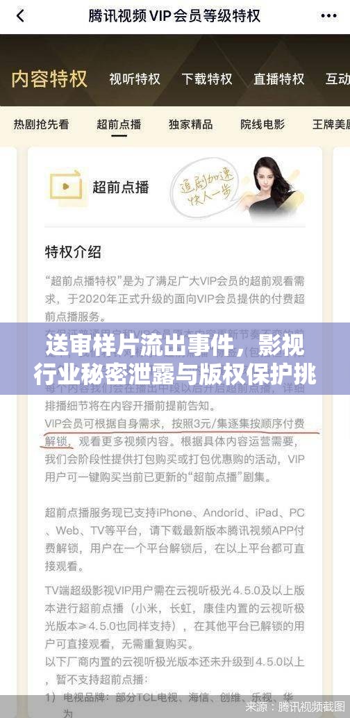 送審樣片流出事件，影視行業(yè)秘密泄露與版權(quán)保護(hù)挑戰(zhàn)