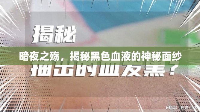 暗夜之殤，揭秘黑色血液的神秘面紗