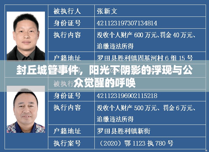 封丘城管事件，陽(yáng)光下陰影的浮現(xiàn)與公眾覺(jué)醒的呼喚