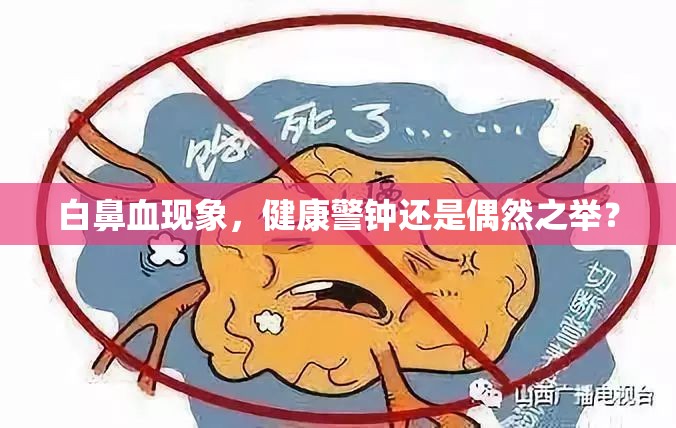 白鼻血現(xiàn)象，健康警鐘還是偶然之舉？