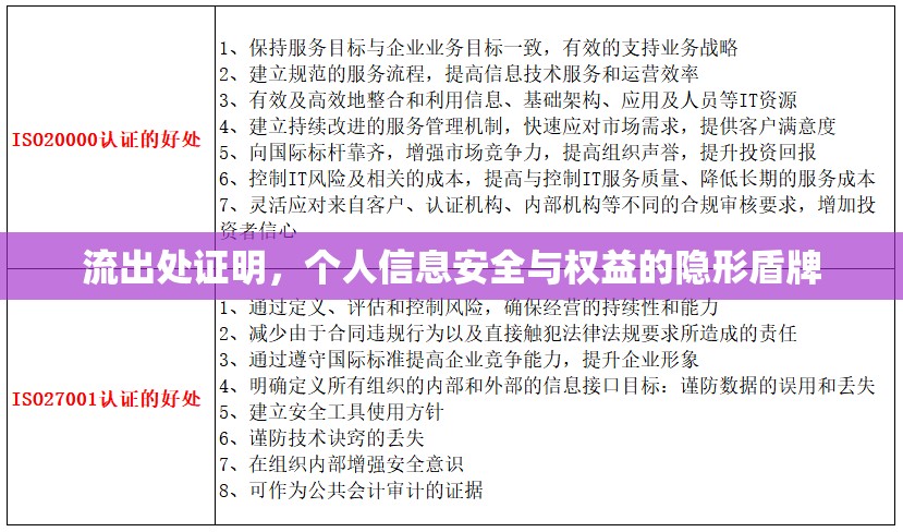 流出處證明，個(gè)人信息安全與權(quán)益的隱形盾牌
