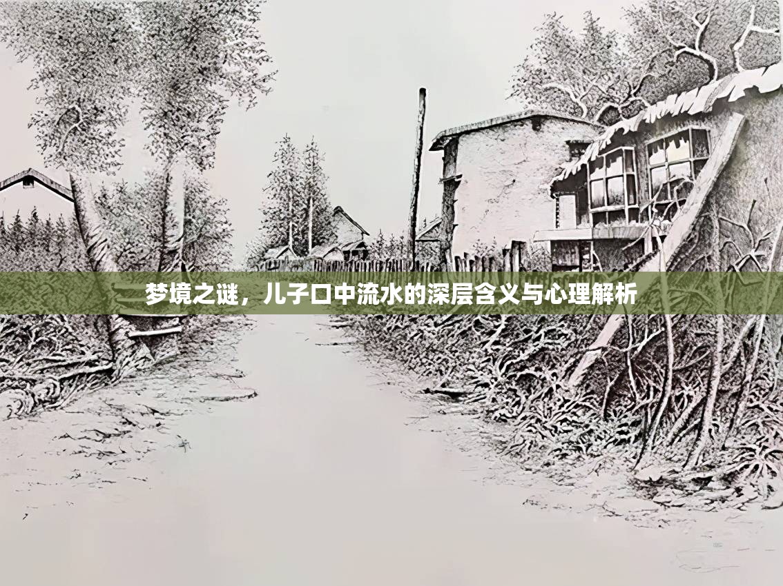 夢境之謎，兒子口中流水的深層含義與心理解析