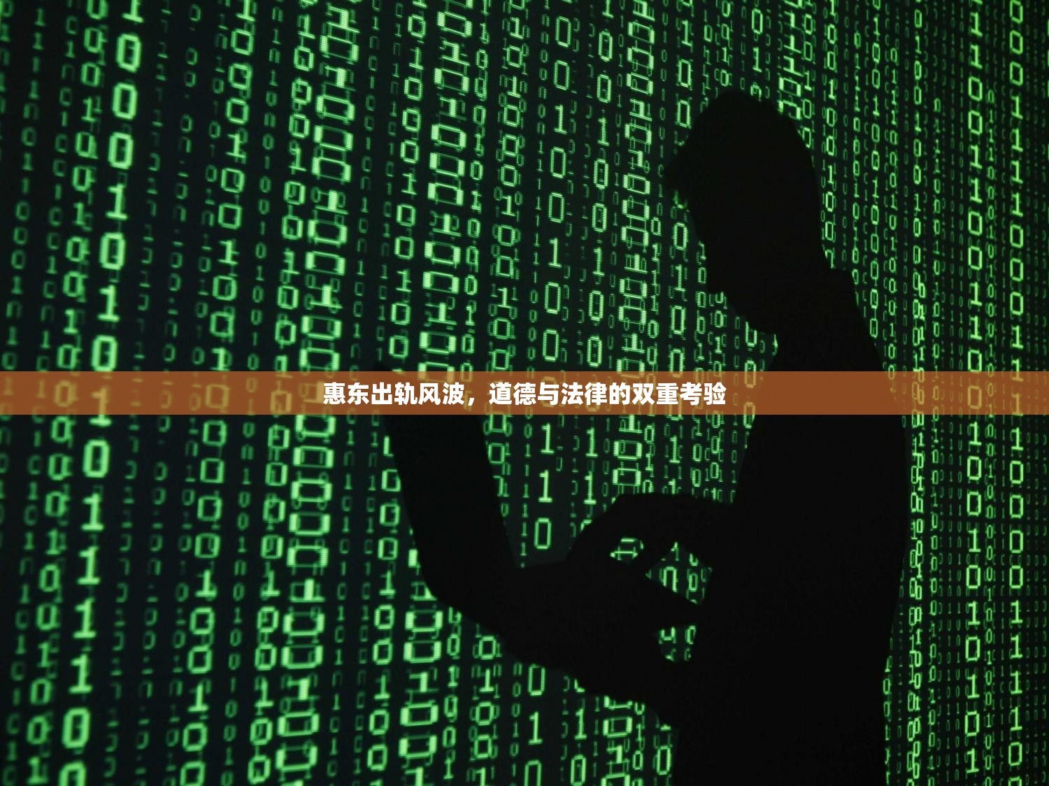惠東出軌風(fēng)波，道德與法律的雙重考驗(yàn)