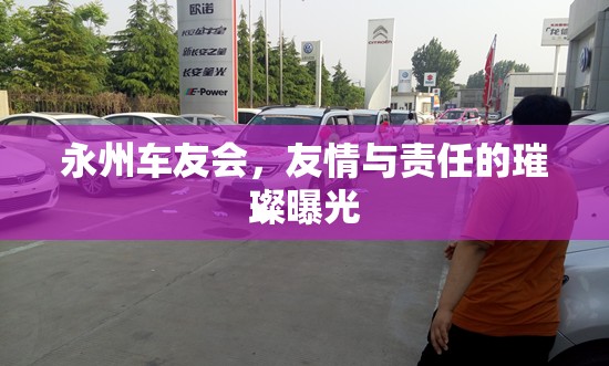 永州車友會(huì)，友情與責(zé)任的璀璨曝光