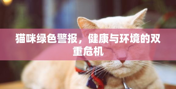 貓咪綠色警報(bào)，健康與環(huán)境的雙重危機(jī)