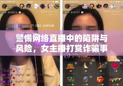 警惕網(wǎng)絡直播中的陷阱與風險，女主播打賞詐騙事件頻發(fā)