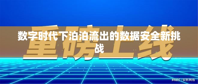數(shù)字時代下泊泊流出的數(shù)據(jù)安全新挑戰(zhàn)