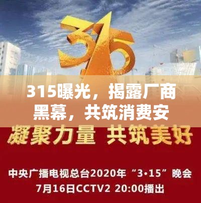 315曝光，揭露廠商黑幕，共筑消費(fèi)安全防線