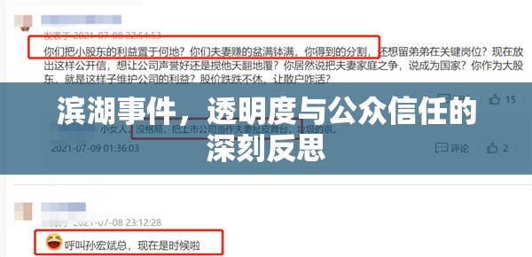 濱湖事件，透明度與公眾信任的深刻反思