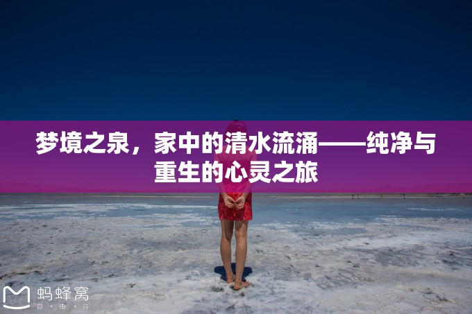 夢境之泉，家中的清水流涌——純凈與重生的心靈之旅