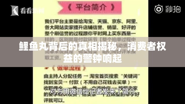 鯉魚丸背后的真相揭秘，消費者權(quán)益的警鐘響起