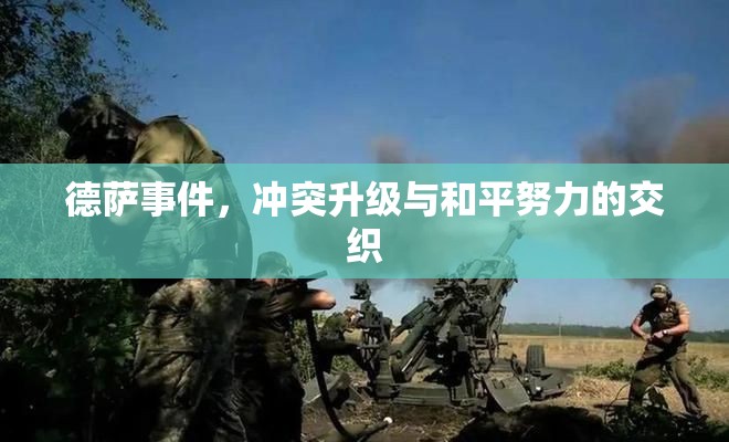 德薩事件，沖突升級(jí)與和平努力的交織