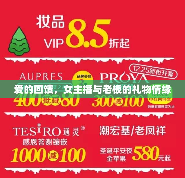 愛的回饋，女主播與老板的禮物情緣