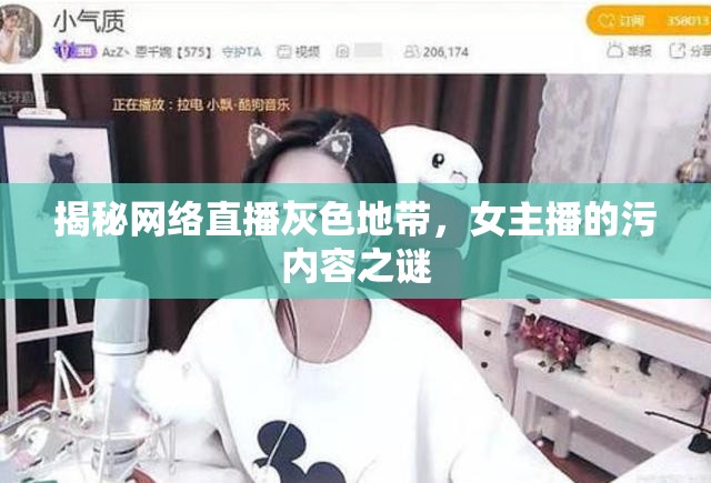 揭秘網(wǎng)絡(luò)直播灰色地帶，女主播的污內(nèi)容之謎