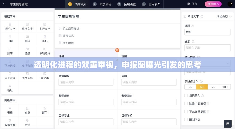 透明化進程的雙重審視，申報圖曝光引發(fā)的思考