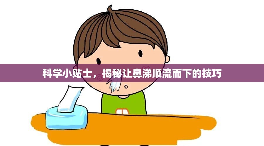 科學小貼士，揭秘讓鼻涕順流而下的技巧
