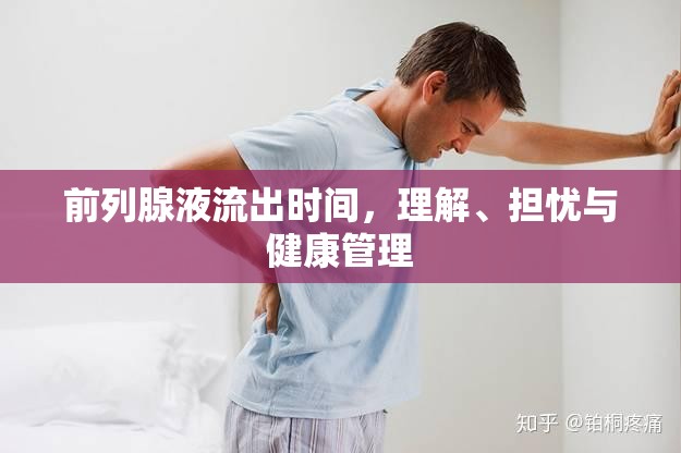 前列腺液流出時間，理解、擔(dān)憂與健康管理