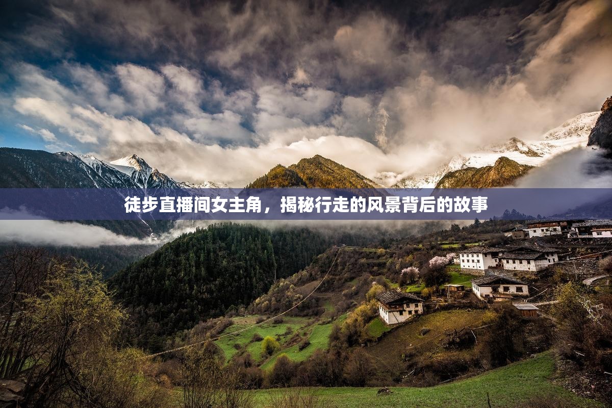 徒步直播間女主角，揭秘行走的風(fēng)景背后的故事