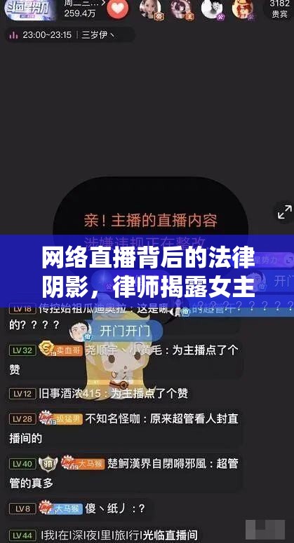 網(wǎng)絡(luò)直播背后的法律陰影，律師揭露女主播的真相