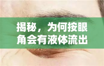 揭秘，為何按眼角會(huì)有液體流出——眼部健康深度解析