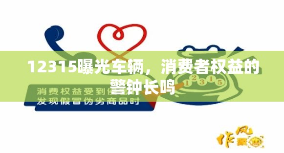 12315曝光車輛，消費者權(quán)益的警鐘長鳴