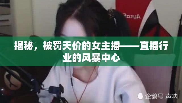 揭秘，被罰天價(jià)的女主播——直播行業(yè)的風(fēng)暴中心