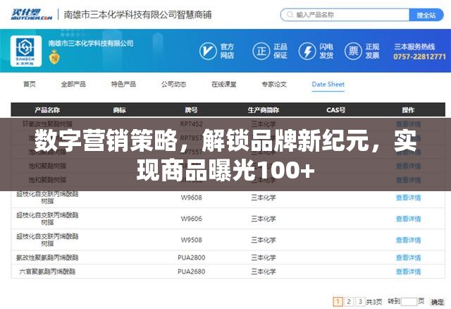 數(shù)字營(yíng)銷策略，解鎖品牌新紀(jì)元，實(shí)現(xiàn)商品曝光100+