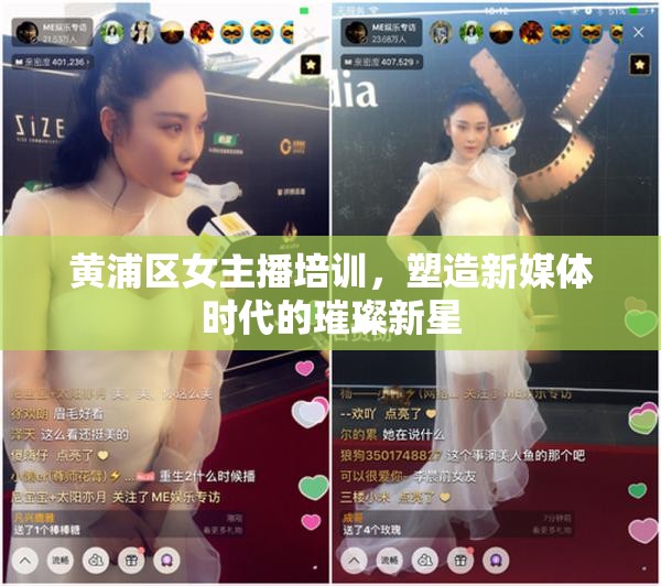 黃浦區(qū)女主播培訓(xùn)，塑造新媒體時(shí)代的璀璨新星