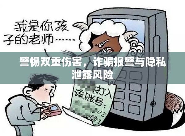 警惕雙重傷害，詐騙報警與隱私泄露風險