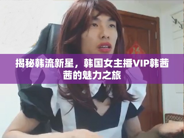 揭秘韓流新星，韓國(guó)女主播VIP韓茜茜的魅力之旅