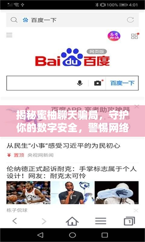 揭秘蜜柚聊天騙局，守護(hù)你的數(shù)字安全，警惕網(wǎng)絡(luò)陷阱