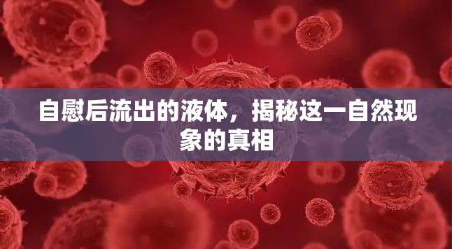 自慰后流出的液體，揭秘這一自然現(xiàn)象的真相